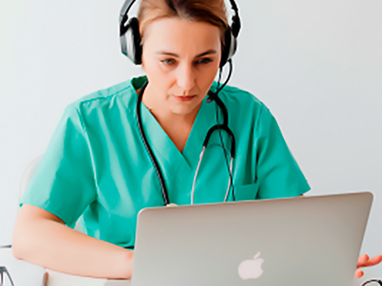 Doctor with stethoscope